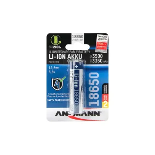 Ansmann Batterie 18650 Typ 3500 3350 mAh