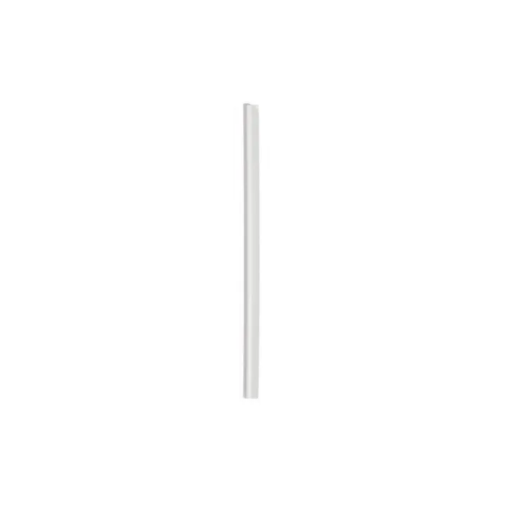 DURABLE Rail de serrage 3 mm, Blanc, 50 rails