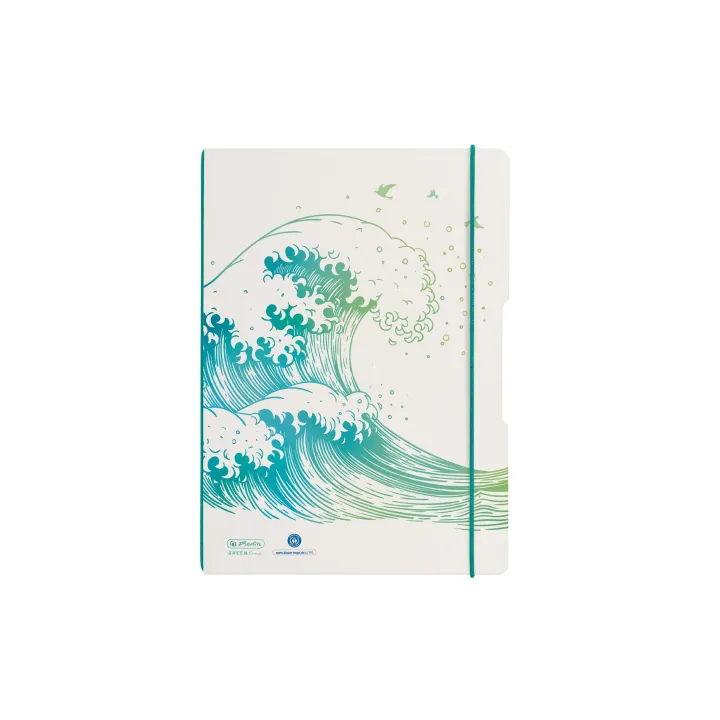 Herlitz Carnet de notes Greenline my.book flex A5, Pois, shaft