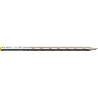 STABILO Crayon EASYgraph S métallique Gaucher, argent