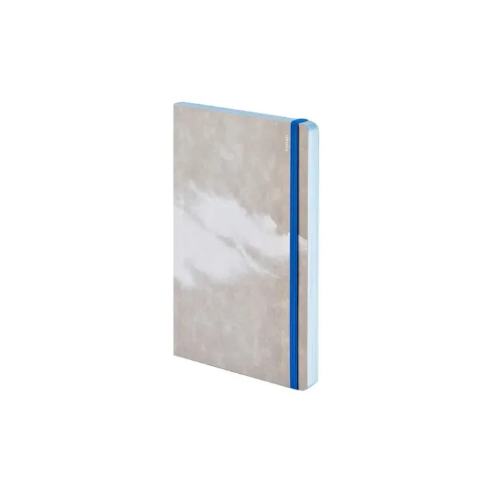 Nuuna Bloc-notes Inspiration Book Cloud 20 x 13,5 cm, Vierge, Bleu