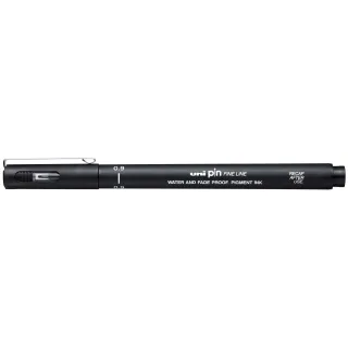 Uni Fineliner NIP 0.9 mm, Noir