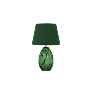 Pauleen Lampe de bureau Crystal Velvet 1x E15 Vert