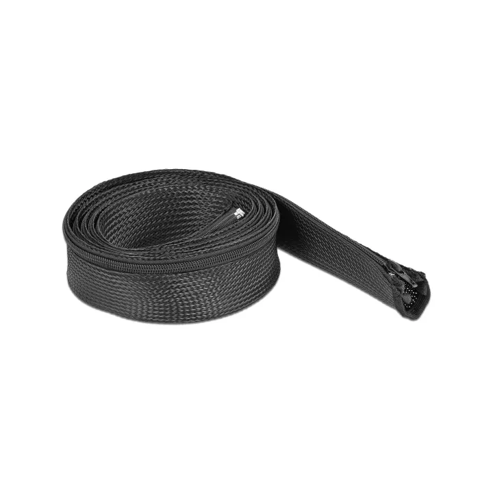 Delock Gaine de câble 2 m x 50 mm, avec fermeture éclair Noir