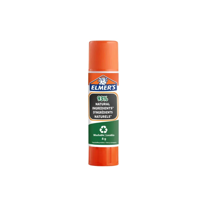 Elmers Bâton de colle Pure Glue 8 g, Blanc