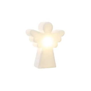8 Seasons Design Figurine LED Shining Angel Micro, Blanc