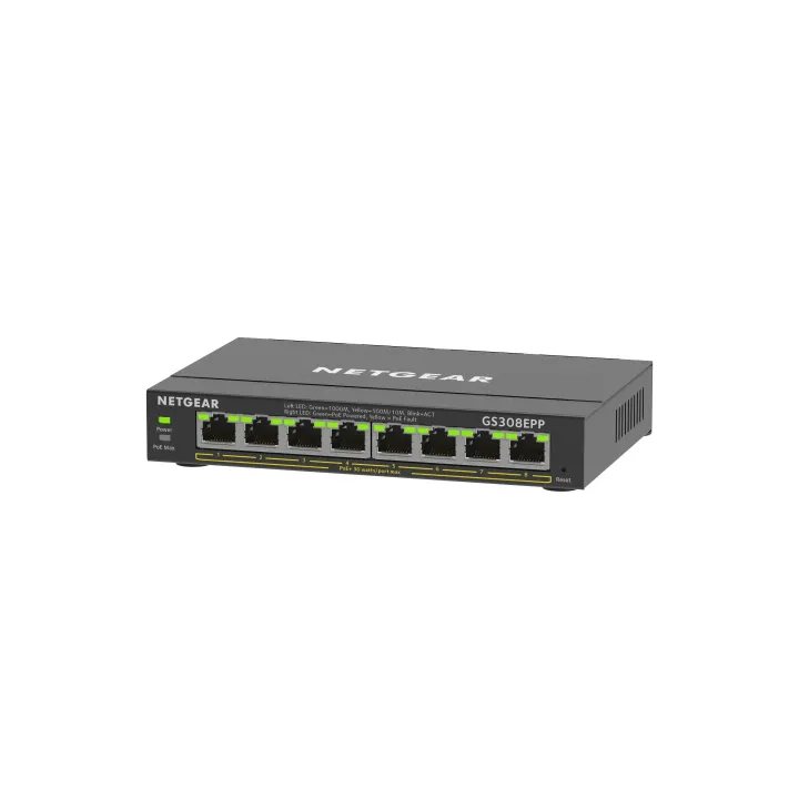 Netgear PoE+ Switch GS308EPP-100PES 8 Port