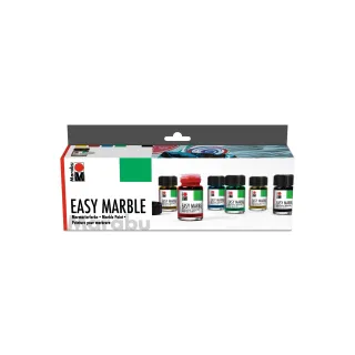 Marabu Peinture marbrée Easy Marble Starter 6 x 15 ml