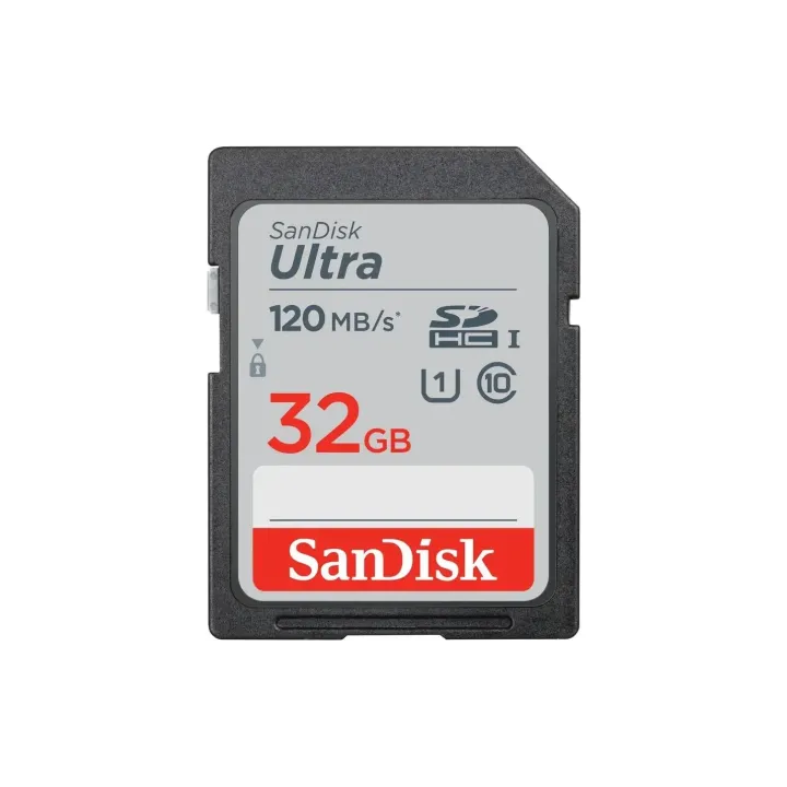 SanDisk Carte SDHC Ultra U1 32 GB