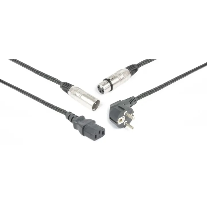 PD Connex CX02-15 XLR 3 pôles, femelle - XLR 3 pôles, mâle 15 m