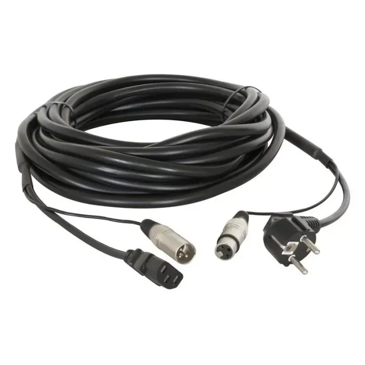 PD Connex CX02-20 XLR 3 pôles, femelle - XLR 3 pôles, mâle 20 m