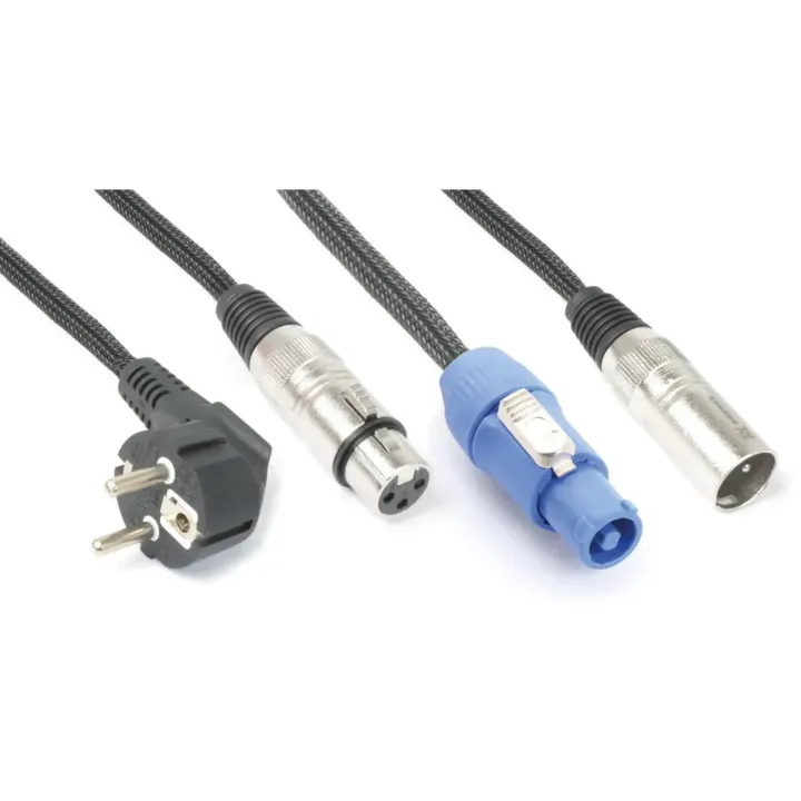 PD Connex CX03-5 XLR 3 pôles, femelle - XLR 3 pôles, mâle 5 m