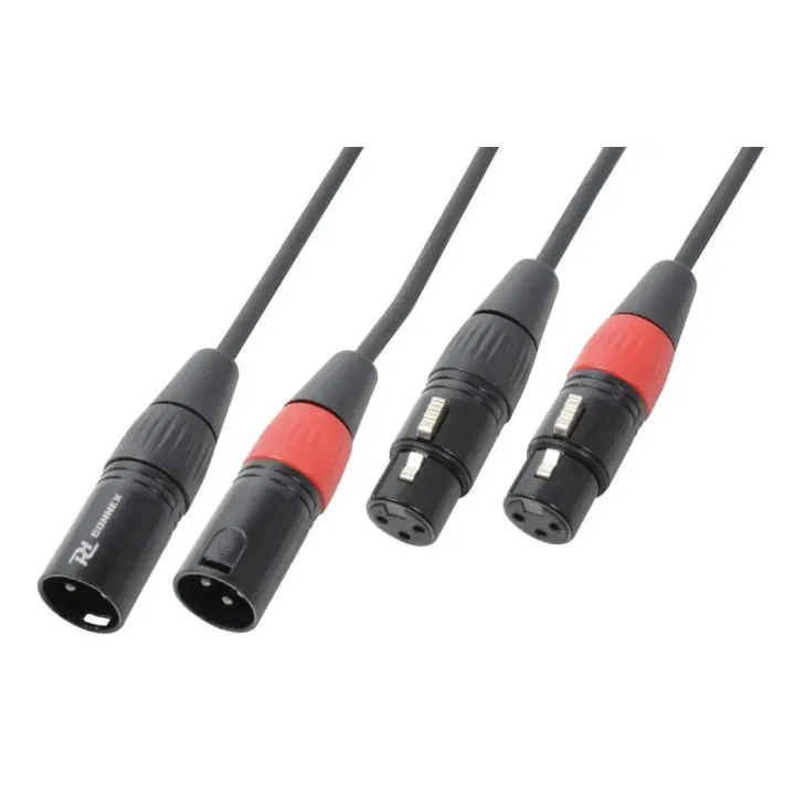 PD Connex CX60-1 XLR 3 pôles, mâle - XLR 3 pôles, femelle 1.5 m