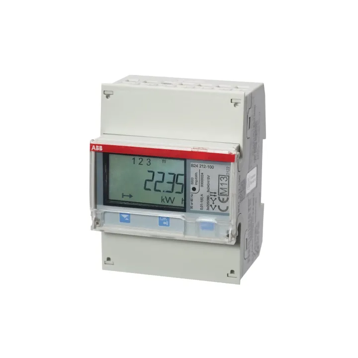 ABB Compteur d’énergie triphasé B24-212-600 Transformateurs dinstruments