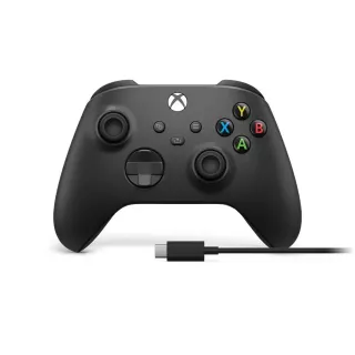Microsoft Xbox Wireless Controller Carbon Black + Câble USB-C