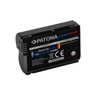 Patona Batterie pour caméra vidéo EN-EL15C Nikon