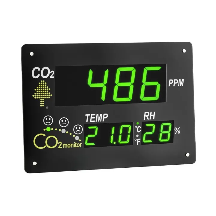 TFA Dostmann Écran de surveillance de la qualité de l’air Airco2ntrol Observer Noir