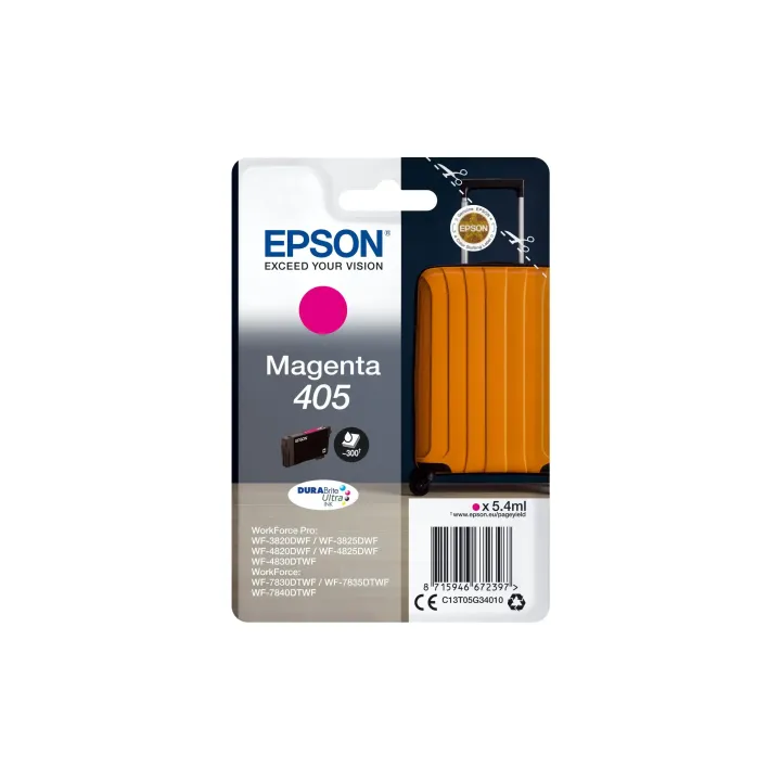 Epson Encre No. 405 - C13T05G34010 Magenta