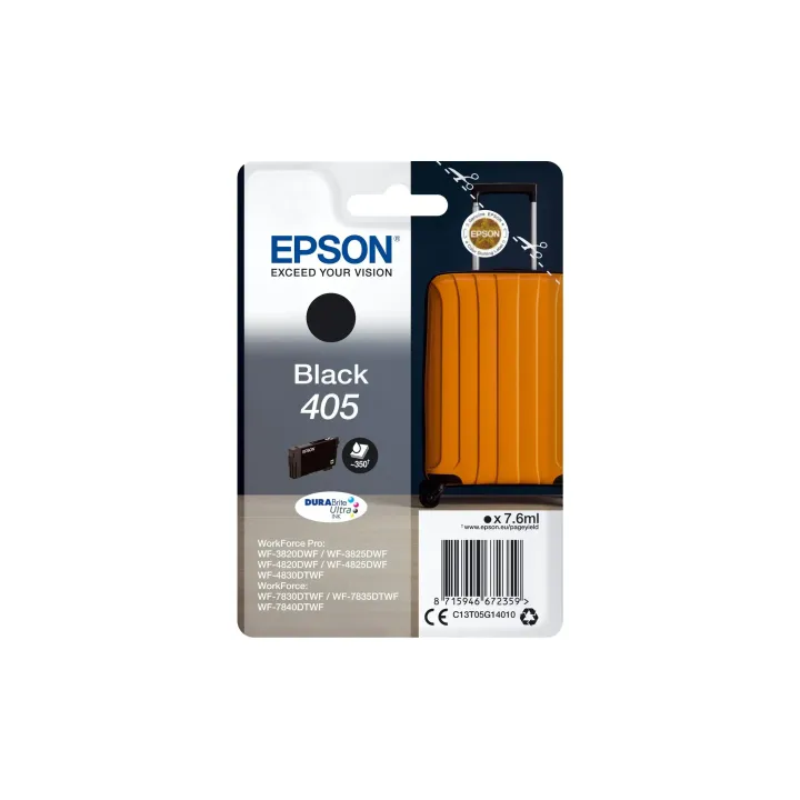 Epson Encre No. 405 - C13T05G14010 noir