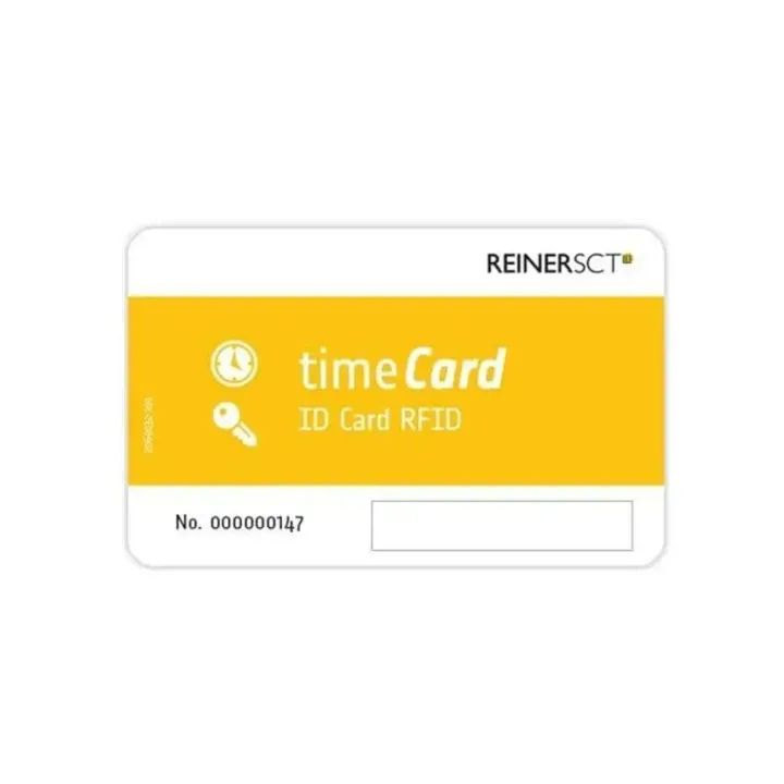 Reiner SCT Carte RFID timeCard Carte à puce Premium 25 DES (ev2) 25 pcs.