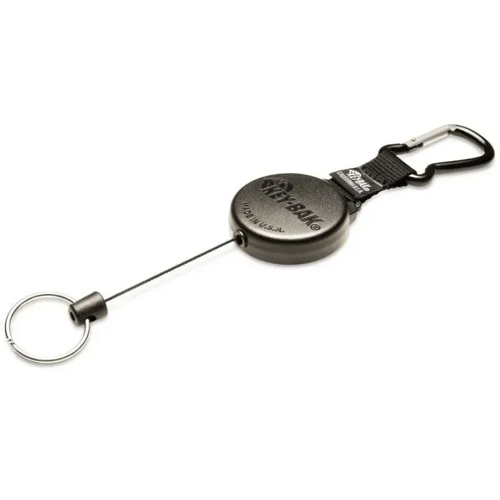 KEY-BAK Porte-carte KB 488 120 cm, avec clip, noir