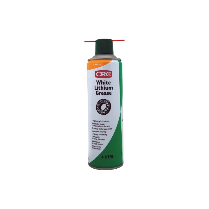 CRC Graisse de pulvérisation à base de lithium White Lithium Grease 500 ml