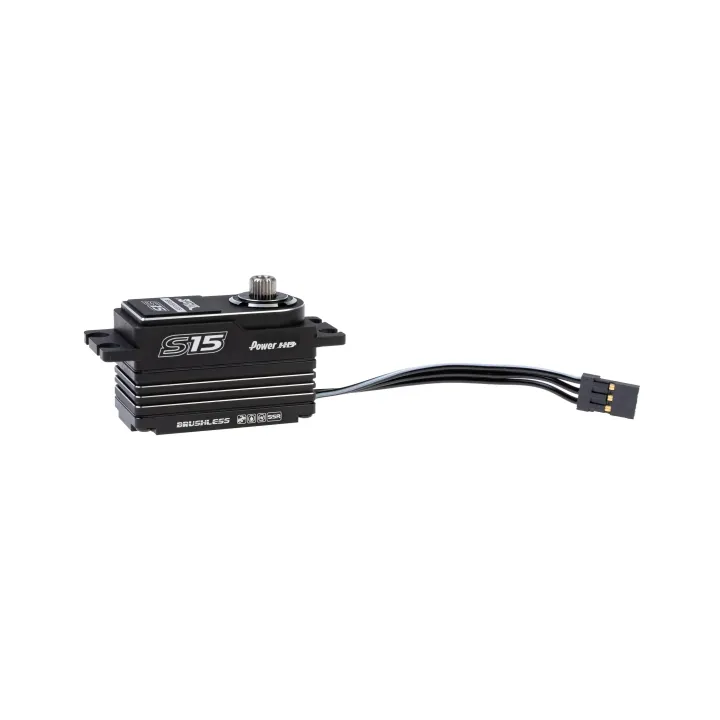 PowerHD Low Profile Servo S15 Silver 16.5 kg, 0.05s, Brushless HV