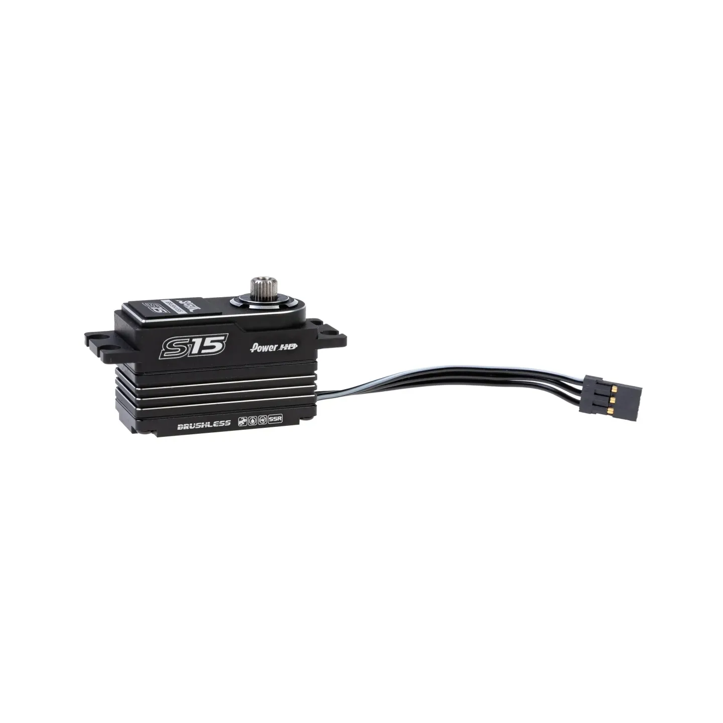 PowerHD Low Profile Servo S15 Silver Digital HV Brushless