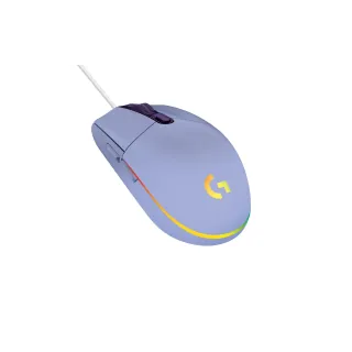 Logitech Souris de gaming G203 Lightsync Violet