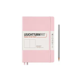 Leuchtturm Bloc-notes Medium A5, Vierge, 2-pièces, poudre