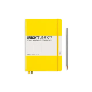 Leuchtturm Bloc-notes Medium A5, Vierge, 2-pièces, citron