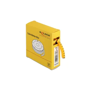 Delock Étiquettes de câble N° 8, jaune, 500 Pièce-s