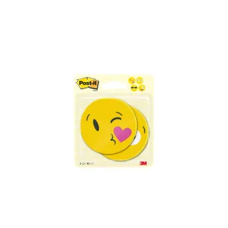 Post-it Fiche de bloc-notes Post-it Face Designs,  2 blocs de 30 feuilles chacun