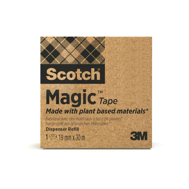 Scotch Ruban adhésif Scotch Magic: A Greener Choice 19 mm x 30 m