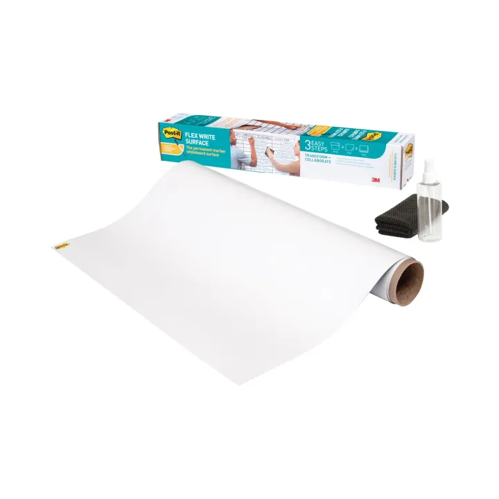 Post-it Feuille pour tableau blanc Post-it Flex Write 60.9 x 91.4 cm, 1 rouleau