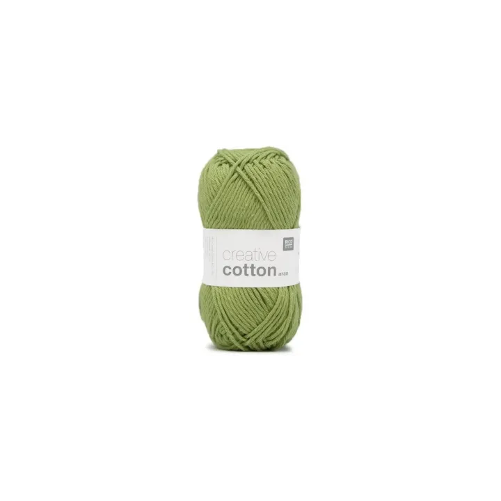 Rico Design Laine Creative Cotton Aran 50 g, pistache