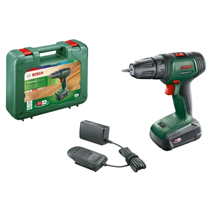 Bosch Perceuse-visseuse sans fil UniversalDrill 18 V Kit