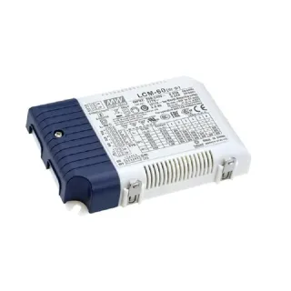 MeanWell Pilote de LED LCM-60W, 3en1 dimmable, 500-1400mA, Single Color