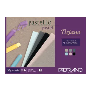 Fabriano Bloc à dessin Pastello Flecked A4, 30 feuilles