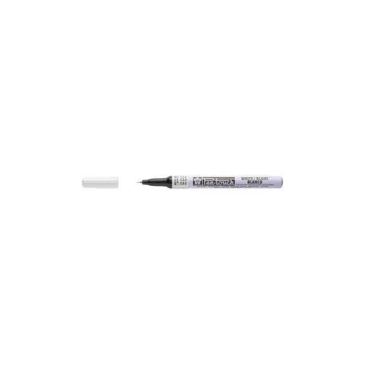 Sakura Marqueur peinture Pen-Touch 0,7 mm, extra fin, Blanc