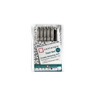 Sakura Fineliner Set doutils Zentangle 12 pièces