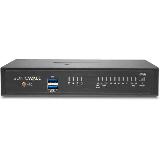 SonicWall Pare-feu TZ-470 TotalSecure Essential Appliance, w-EPSS, 1yr