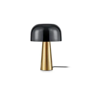 Markslöjd Lampe de bureau Blanca 1L Bronze-Noir