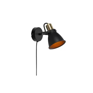 Markslöjd Lampe murale Alton 1L Noir