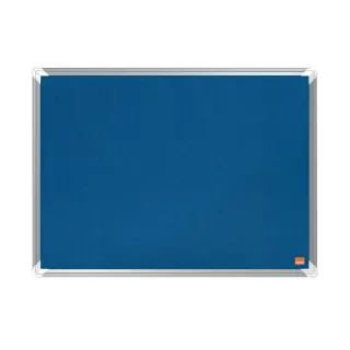 Nobo Tableau d’affichage Premium Plus 45 cm x 60 cm, Bleu