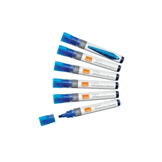 Nobo Marqueur pour tableau blanc Liquid Ink 10 pièces, Bleu