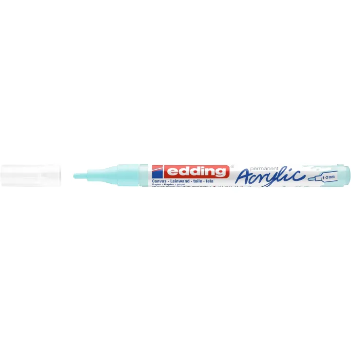 edding Marqueur acrylique 5300 fin, Bleu clair