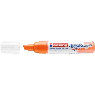 edding Marqueur acrylique 5000 Large, Orange fluo