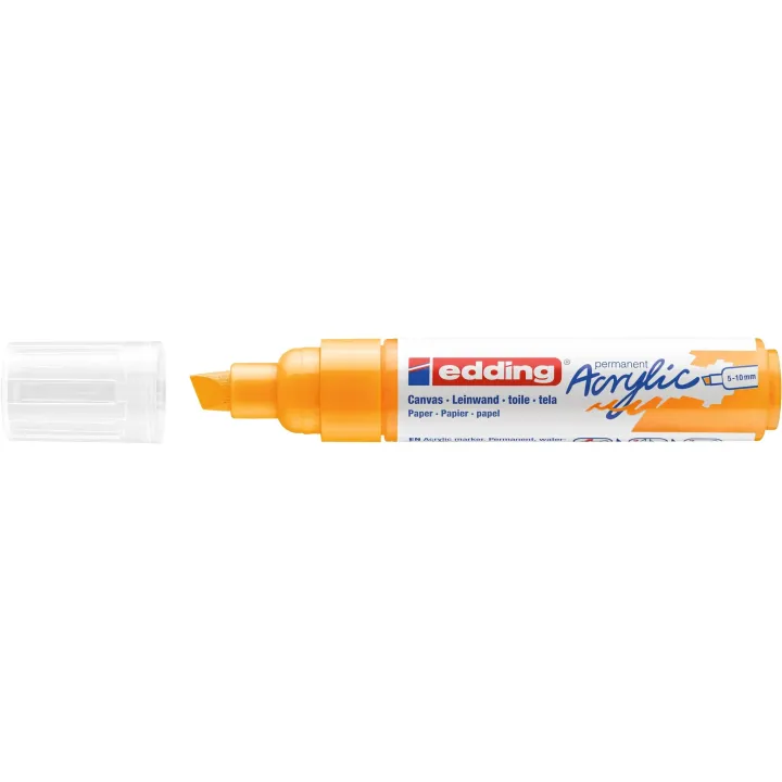 edding Marqueur acrylique 5000 Large, Jaune foncé