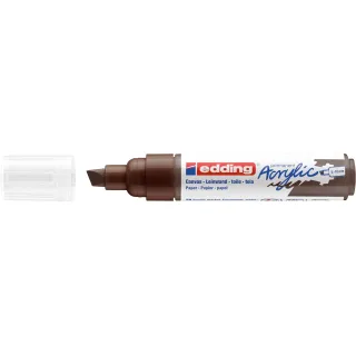 edding Marqueur acrylique 5000 Large, Chocolat